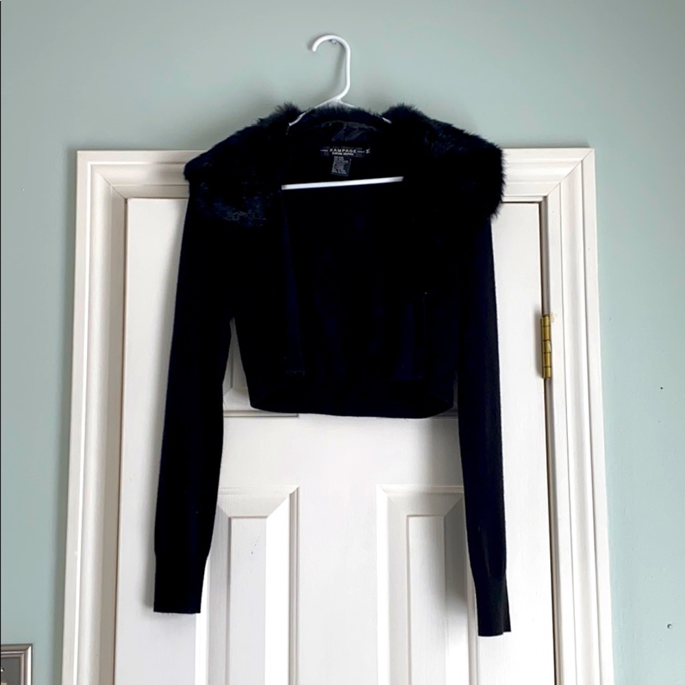 cropped sweater
